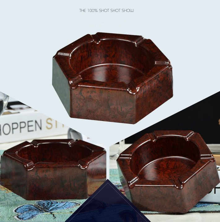 Hexagonal Cigarette Ashtray, Ashtray Cigarette Holder Organizers, Outdoor Indoor Ashtray, Home Smokeless Storage Holder Hexagonal Cigarette Ashtray, Ashtray Cigarette Holder Organizers, Outdoor Indoor Ashtray, Home Smokeless Storage Holder
